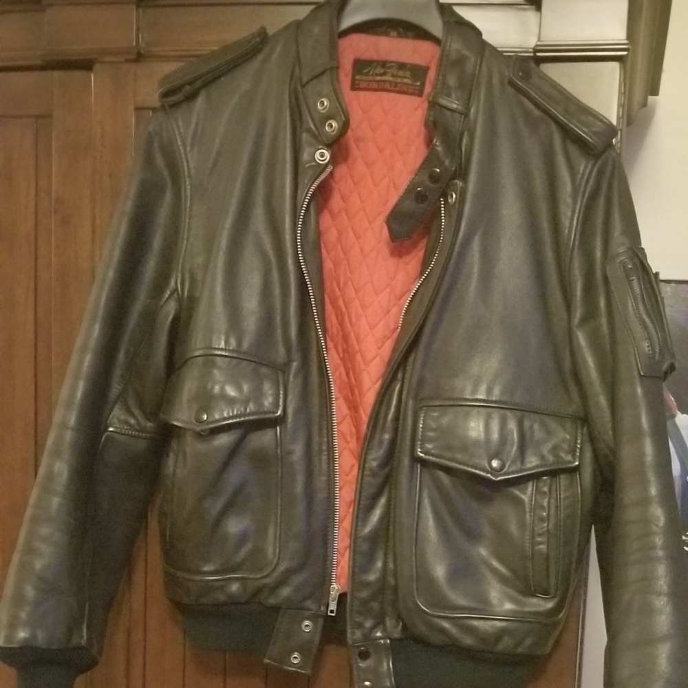 Heine Genike Hondaline Men's leather jacket